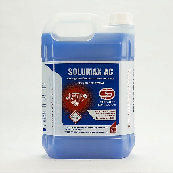 Solumax Desincrustante Alcalino 5L Teixeira pinto
