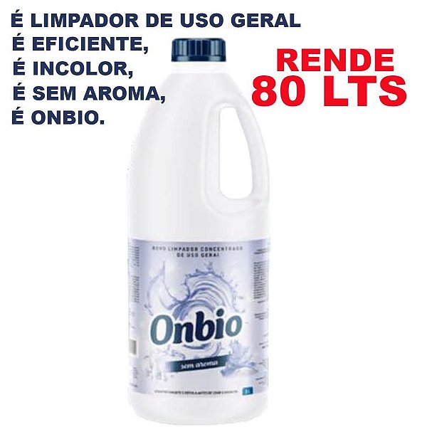 Multiuso Concentrado Sem Aroma 2L Onbio