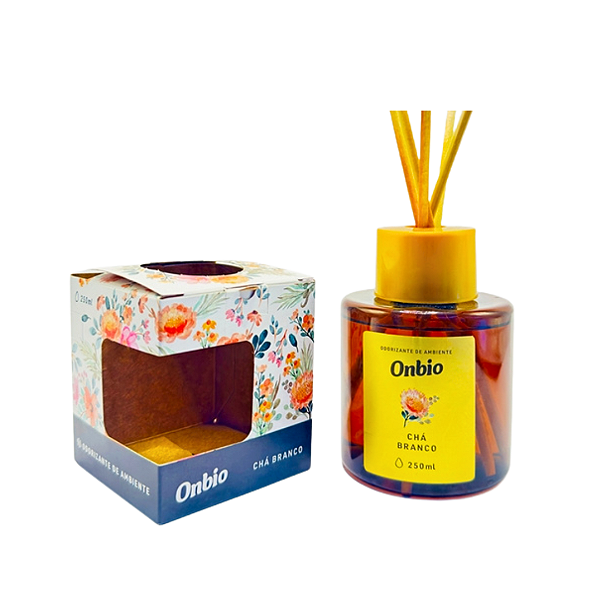 Odorizante de Ambiente Chá Branco 250ml Onbio