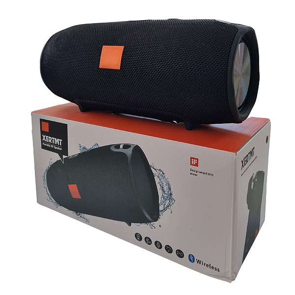 Caixa de Som Bluetooth Portátil Xtreme Preta