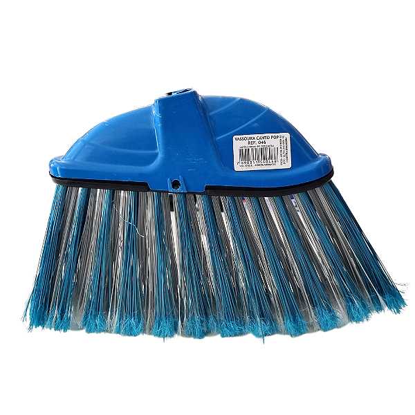 Vassoura Canto Pop Com Cabo Brubalar