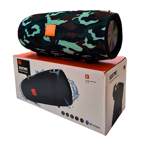 Caixa de Som Bluetooth Portátil Xtreme Camuflada