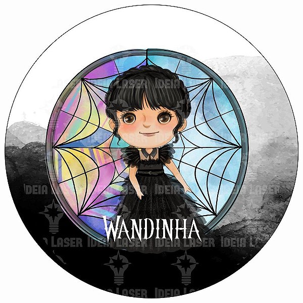 Mini Mandala Sem Furos Wandinha Mod1
