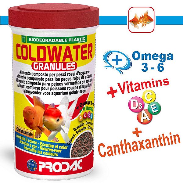 RACAO PRODAC COLDWATER GRANULES 100G