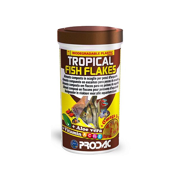 RACAO PRODAC TROPICAL FISH FLAKES  10G