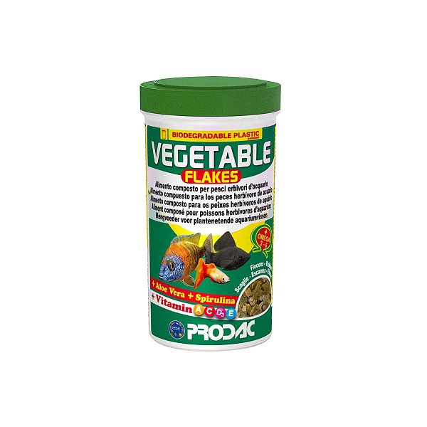 RACAO PRODAC VEGETABLE FLAKES 50G