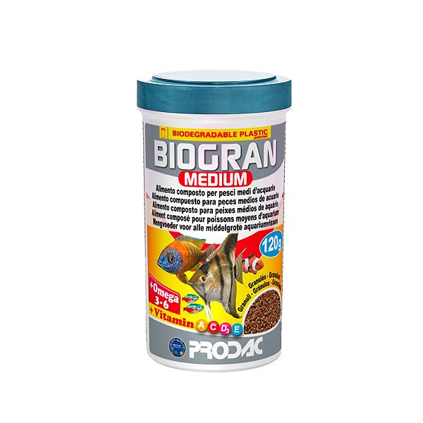 RACAO PRODAC BIOGRAN MEDIUM 120G