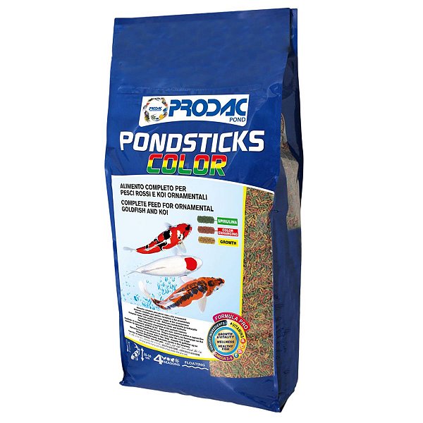 RACAO PRODAC PONDSTICKS COLOR 1000G
