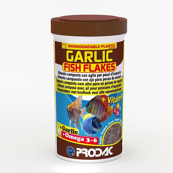 RACAO PRODAC GARLIC FISH FLAKES 50G
