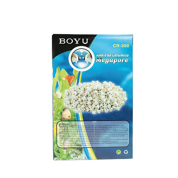 CERAMICA MEGAPORE PARA BIOLOGIA BOYU  300G CR-300