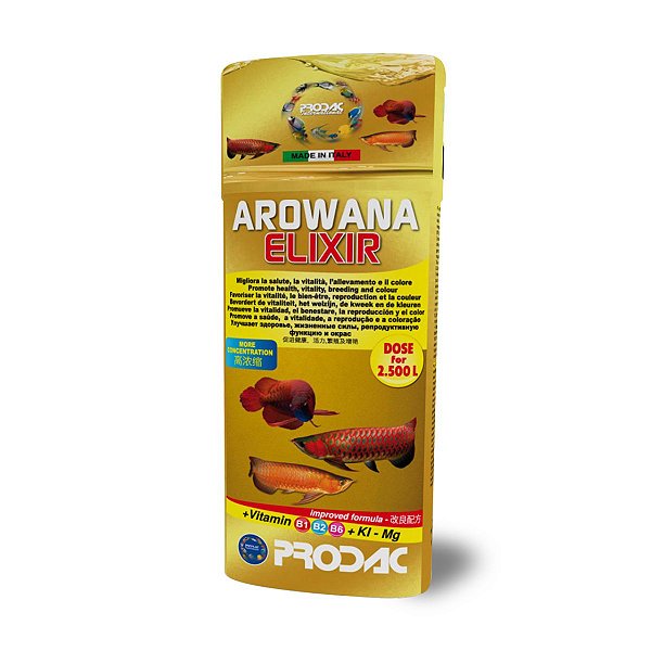 SUPLEMENTO PRODAC VITAMINICO AROWANA ELIXIR 500 ML