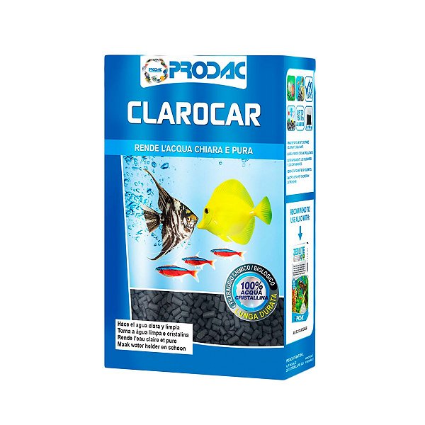 CARVAO ATIVADO PRODAC CLAROCAR 1KG