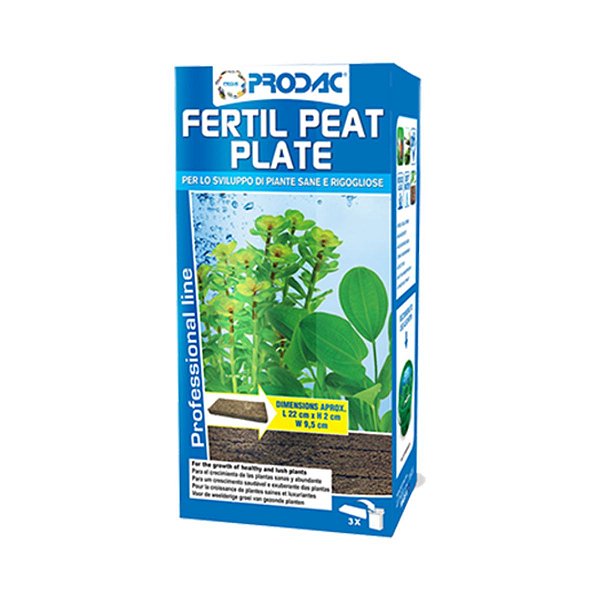 SUBSTRATO FERTILIZANTE PRODAC FERTIL PEAT PLATES (3 UN)