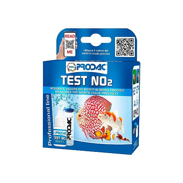 TESTE PRODAC NITRITO (NO2) - 60 TESTES (DOCE/MARINHO)