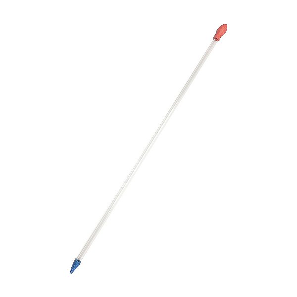 ALIMENTADOR DE CORAIS SOMA PIPETA 50CM COM PERA GRANDE AZUL