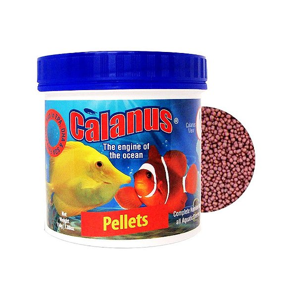 ALIMENTO BCUK CALANUS PELLETS 110G (GRÃO 2,5MM)