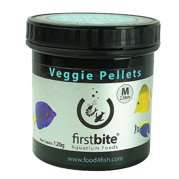 ALIMENTO BCUK FIRST BITE VEGGIE PELLETS 120G (GRAO 2,5MM)