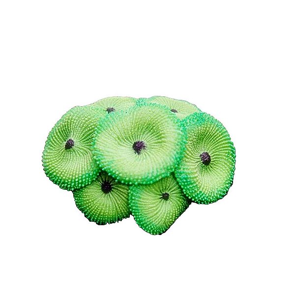 ENFEITE DE SILICONE SOMA CORAL RICORDEA VERDE 02