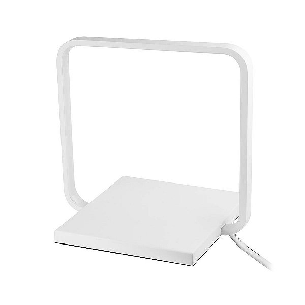 LUMINARIA LED SOMA L16 BRANCA (16W) LED BRANCO AUTOVOLT