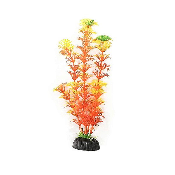 PLANTA PLÁSTICA SOMA ECONOMY 20CM LARANJA (MOD. 410)