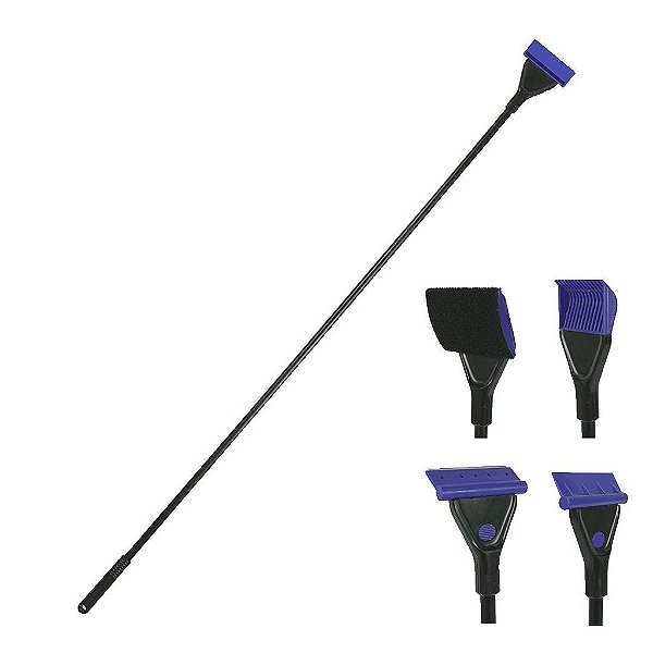 RASPADOR DE VIDRO 90CM COM ACESSORIOS