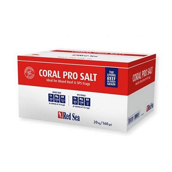 SAL RED SEA CORAL PRO 20KG 600L - CAIXA