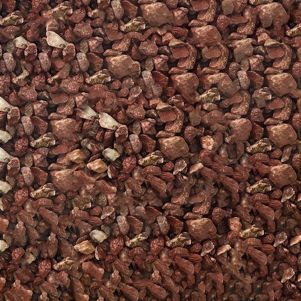 SUBSTRATO SOMA NATURAL GRAVEL BLOOD RED (4-6MM) - 1KG