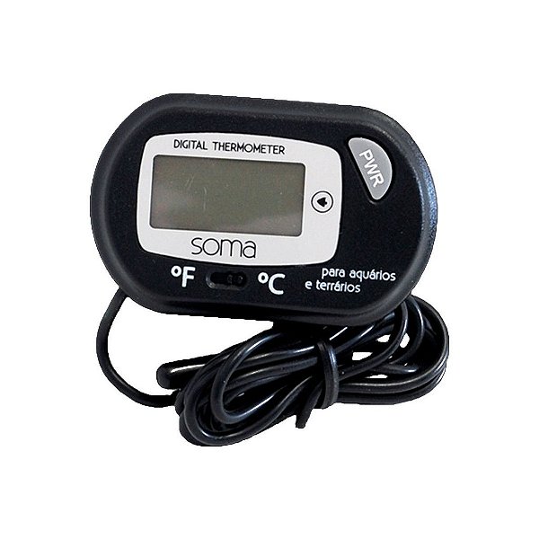 TERMÔMETRO DIGITAL SOMA C/ SENSOR DE TEMPERATURA INTERNO