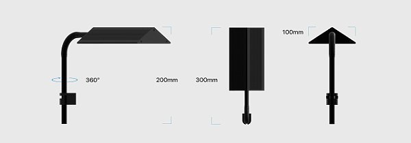 LUMINARIA LED MICMOL PRISM PLANTED - 23W