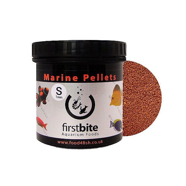 ALIMENTO BCUK FIRST BITE MARINE PELLETS 120G (GRAO 1MM)