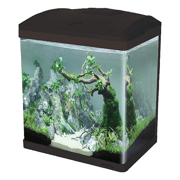 AQUARIO CURVO BOYU EC-400 33L PRETO 220V