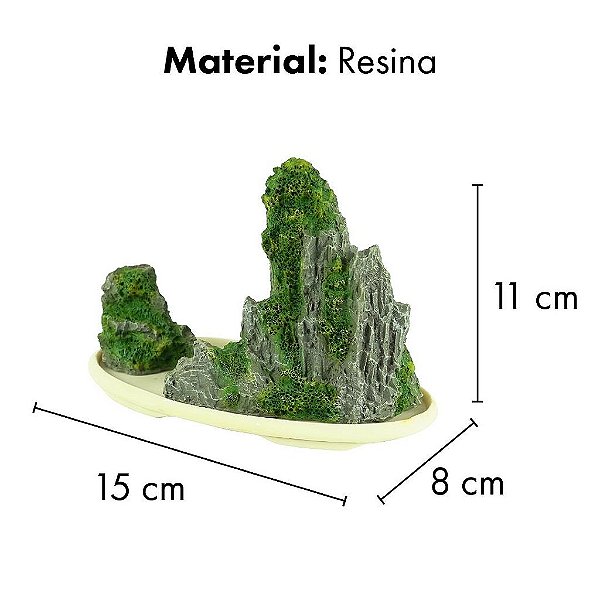 ENFEITE DE RESINA SOMA BONSAI 119
