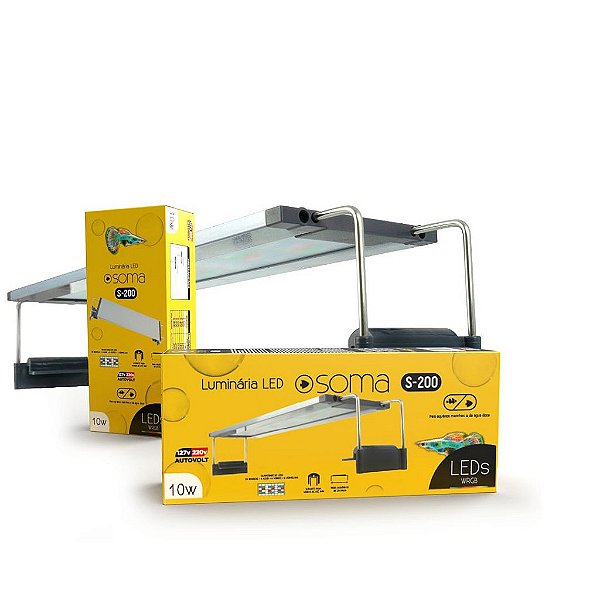 LUMINARIA LED SOMA S-200 (10W) LED WRGB AUTOVOLT