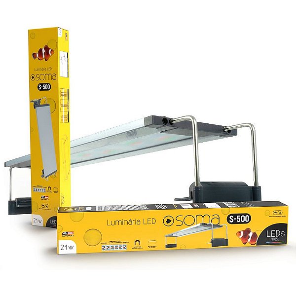 LUMINARIA LED SOMA S-500 (21W) LED WRGB AUTOVOLT