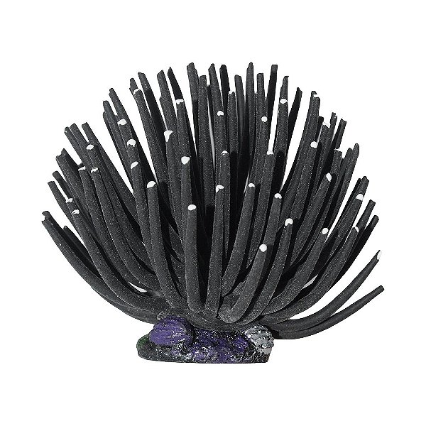 ENFEITE DE SILICONE SOMA ANEMONA SHORT PRETA 11 CM