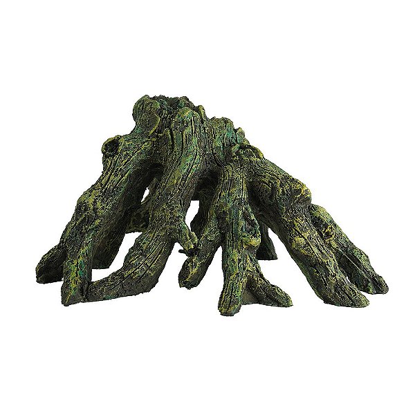 ENFEITE DE RESINA SOMA TRONCO RAIZ 05 (20,5 X 16,8 X 12 CM)