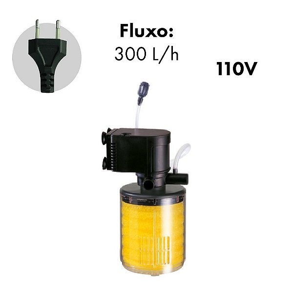 FILTRO INT BOYU SP-1000I 300L/H C/BOMBA SUB 110V