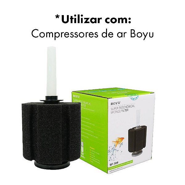 FILTRO INT BOYU SF-104 DE ESPUMA