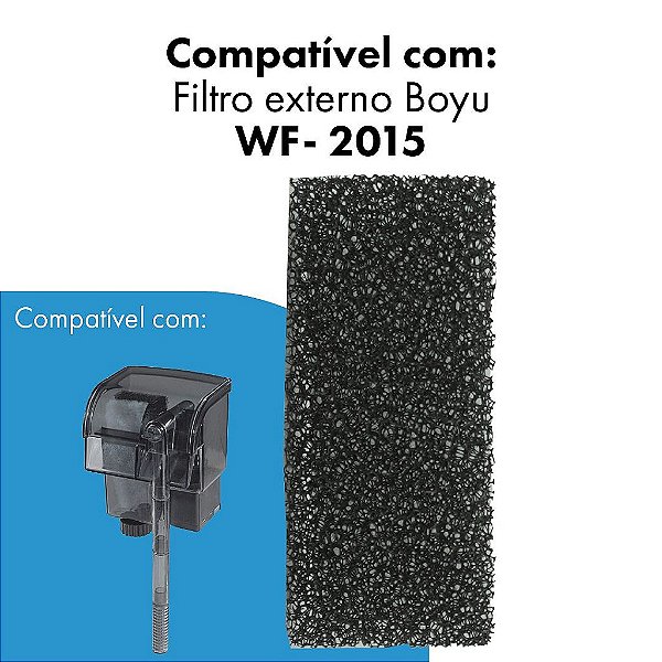 REFIL FILTRO EXT BOYU WF-2015