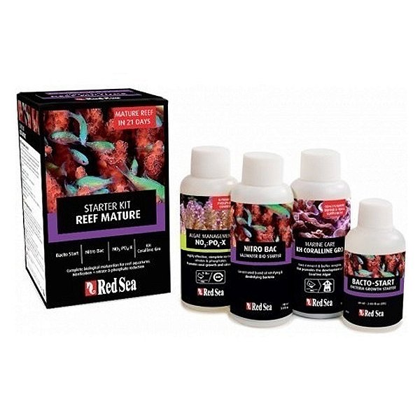 SUPLEMENTO RED SEA STARTER KIT REEF MATURE - PACK 4 SUPLEMENTOS