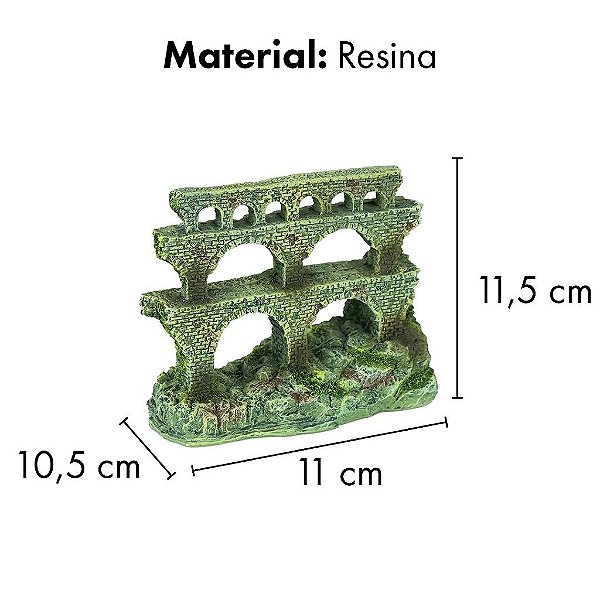 ENFEITE DE RESINA SOMA RUINA ANTIGA 05
