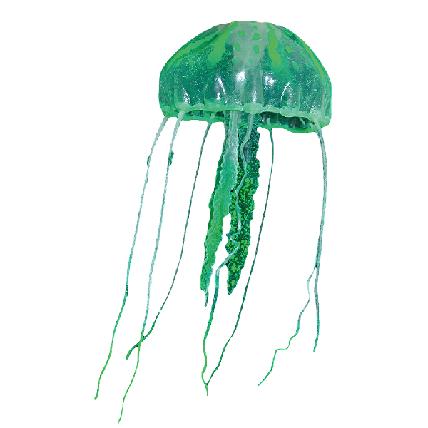 ENFEITE DE SILICONE SOMA JELLYFISH BIG VERDE