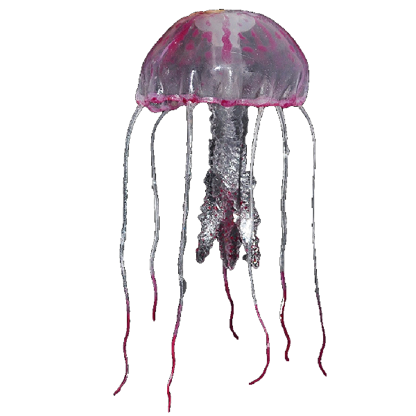 ENFEITE DE SILICONE SOMA JELLYFISH BIG ROSA II