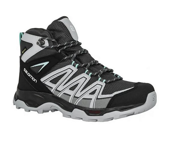Bota Robson MID GTX Feminina Preto/Cinza Salomon