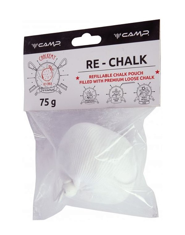 Carbonato de Magnésio Camp Re Chalk - Bola recarregável 75 g
