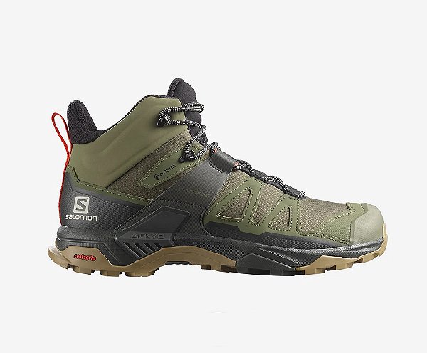 Bota X-Ultra 4 MID GTX M Verde Oliva - Salomon