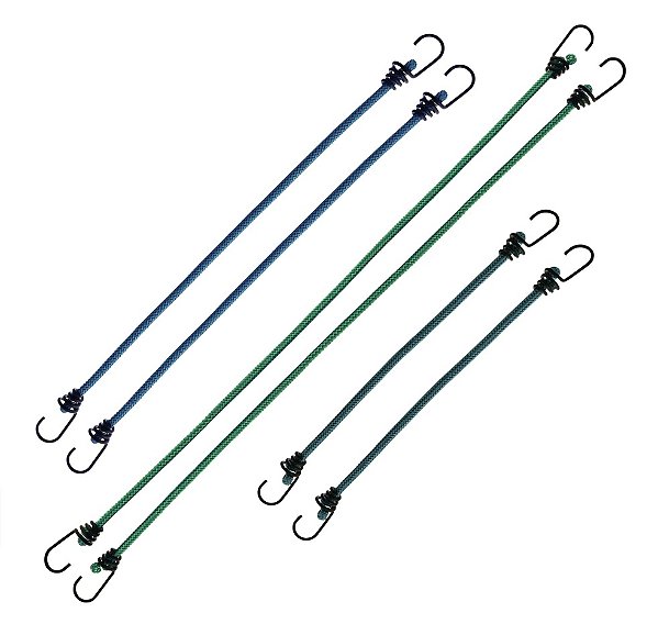 Conjunto de Fixadores Elásticos Coghlan's - pack 6 pçs