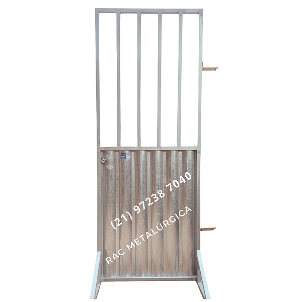 Portão Social Búzios Metade Grade