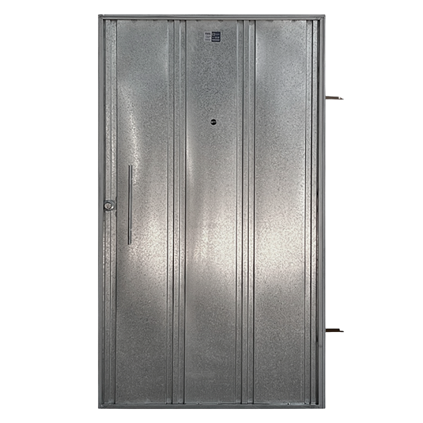 Portão Social Friso Duplo