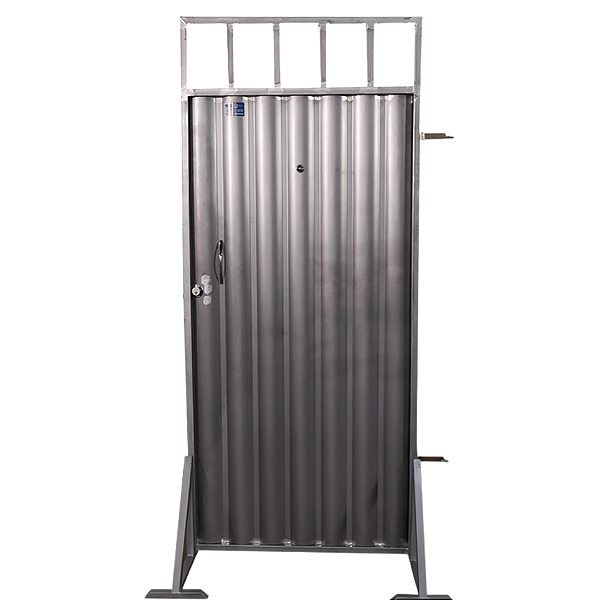 Portão Social Galvanizado Grade